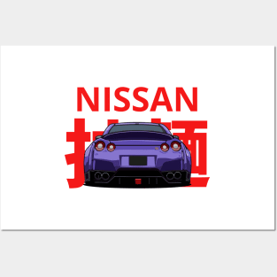 Nissan GTR Posters and Art